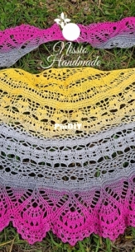 Mandala love shawl