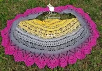 Mandala love shawl