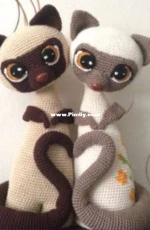Colita Wen - Nicole Wenzelmann - Siamese Cats Max and Mixi - German