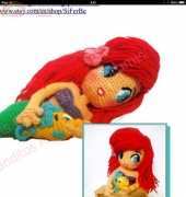 Mis Blanditos Amigurumis- Silvia Fernandez Benitez- Ariel - Spanish