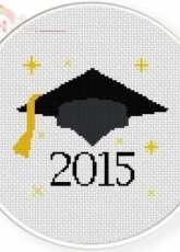 Daily Cross Stitch - Graduation 2015