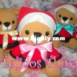 Tejidos Thina- Laura Analí Alercia - Christmas Bear - Dutch - Free