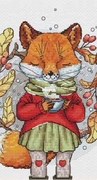 Fun Sheep - Autumn Tea by Anastasia Kravtsova / Eremeeva