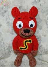 Inspired Crochet Toys- Pichugina Elena - Bear SamTeddy