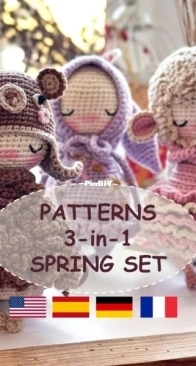 Crochet Confetti Shop - Irina Moilova - Spring Set