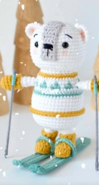 Elisas Crochet - Elisa Sartori - Miki the polar bear - Free