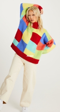 Wool and the Gang - Watermelon Sweater - French, English, German - Free