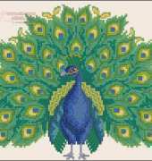 Peacock from Russian Cross Stitcher, 2006