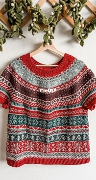 Winter Doodle Sweater by Jamie Lomax