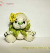 AmigurimiShop Designs - May - Little Flower Bear