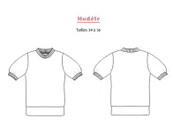 La Maison Victor - Kimmy Top - Sizes 34-56 - French