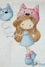 Girl with a balloon by Svetlana Sichkar
