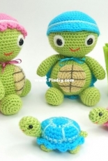 Moji Moji Design - Janine Holmes - Tommy and Tammy Tortoise