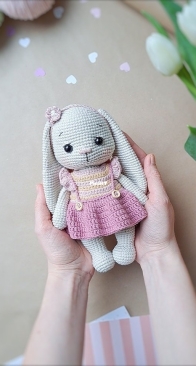 Handmade Kids World - Ksenia Kuchaeva - Ксения Кучаева - Bunny Annie - Зайка Энни - Russian