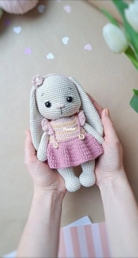 Handmade Kids World - Ksenia Kuchaeva - Ксения Кучаева - Bunny Annie - Зайка Энни - Russian