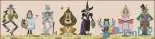 Brookes Books - The Wonderful Wizard Of Oz - The Scarecrow, Dororhy Gale, The Tin Woodman, The Cowardly Lion, The Wicked Witch of the West, Flying Monkey, Glinda The Good, The Great & Powerful Oz XSD