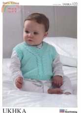 UKHKA 122 - Slipover, Cardigan Waistcoat - English