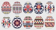 Krashenki Easter Eggs 5 by Serafima Abramova