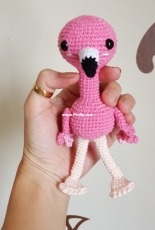Amigurumi Flamingo