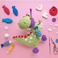 Natura Crochet - Natasha Tishchenko - Tim the flying Dragon - Russian - Translate