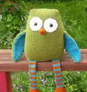Lucys Owl by Rachel Gallagher-Miller/Rachels Knits-Free