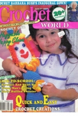Crochet World July - Aug 1990