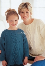 Just like Mum Knitted Sweater- Paton - Free
