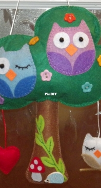 Felt door hanger