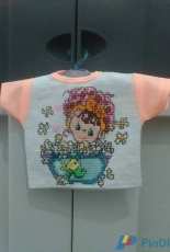 T-shirt cross stitch