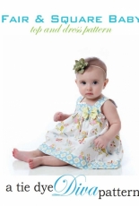 Tie Dye Diva - Fair and Square Dress