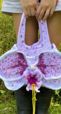 Skump Stitch - Amy Lai - Orchid Purse