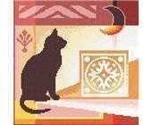 Panna  F-422  Crescent Moon Cat
