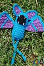 Nicholes Nerdy Knots- Zubat Pokemon- Free
