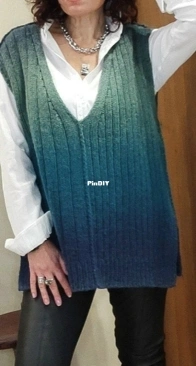 Bingo Vest by Julia Zarubina - Russian