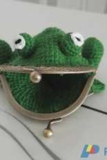 frog coin purse