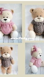 Wasilena Toys - Alena Vasilyeva - Plushki Bear - Алёны Васильевой - Мишки Плюшевы - Russian