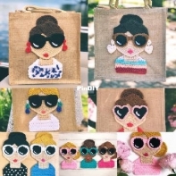 Crochet by Collleen - Colleen Lynch - Crochet Girl Portrait