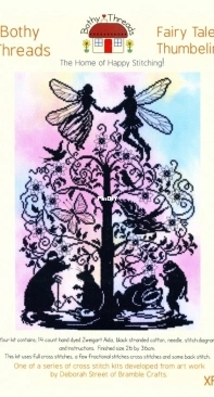 Bothy Threads XFT8 Fairy Tales - Thumbelina XSD