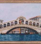 The Rialto Bridge from Galeria Broderia August 2009