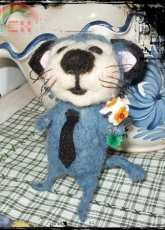 tom-cat felted