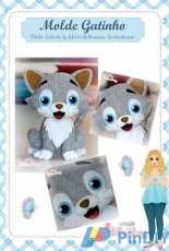 Atelie Fofurices Bella Manu-Felting Cat - Portuguese - Free