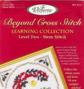 The Victoria Sampler Learning Collection Level 2 Stem Stitch BCS 2-4 - Mistletoe