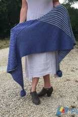 Which Way Shawl by Karen Turnbull-Free