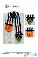 Snappy Tots- Heidi Yates - Top Hat Scarf