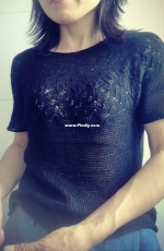 Gentle waves Sweater by Minliang-Free