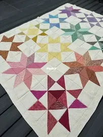 Stella Quilt Blanket By Laura Penrose