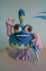 Amigurumi Artist - Gudrun Kulich - Mister Curling Stone - Russian - Translated