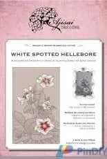 Ajisai Designs - White Spotted Hellebore, Blackwork