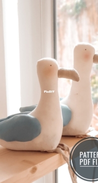 Laura Country Style _ Sewing Pattern Seagull _ English