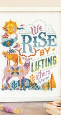 We Rise by Emma Congdon from Cross Stitch for the Heart PCS + XSD
